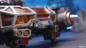 King of Titan！Takara Tomy DA100 Diaclone Sky Fortress Robot Base GX stop motion.