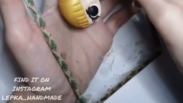 polymer clay fimo #dailyartbox | clay charms and best clay sculpting смотреть онлайн