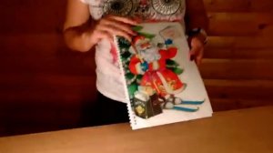 Новогодний фокус, книга с конфетами