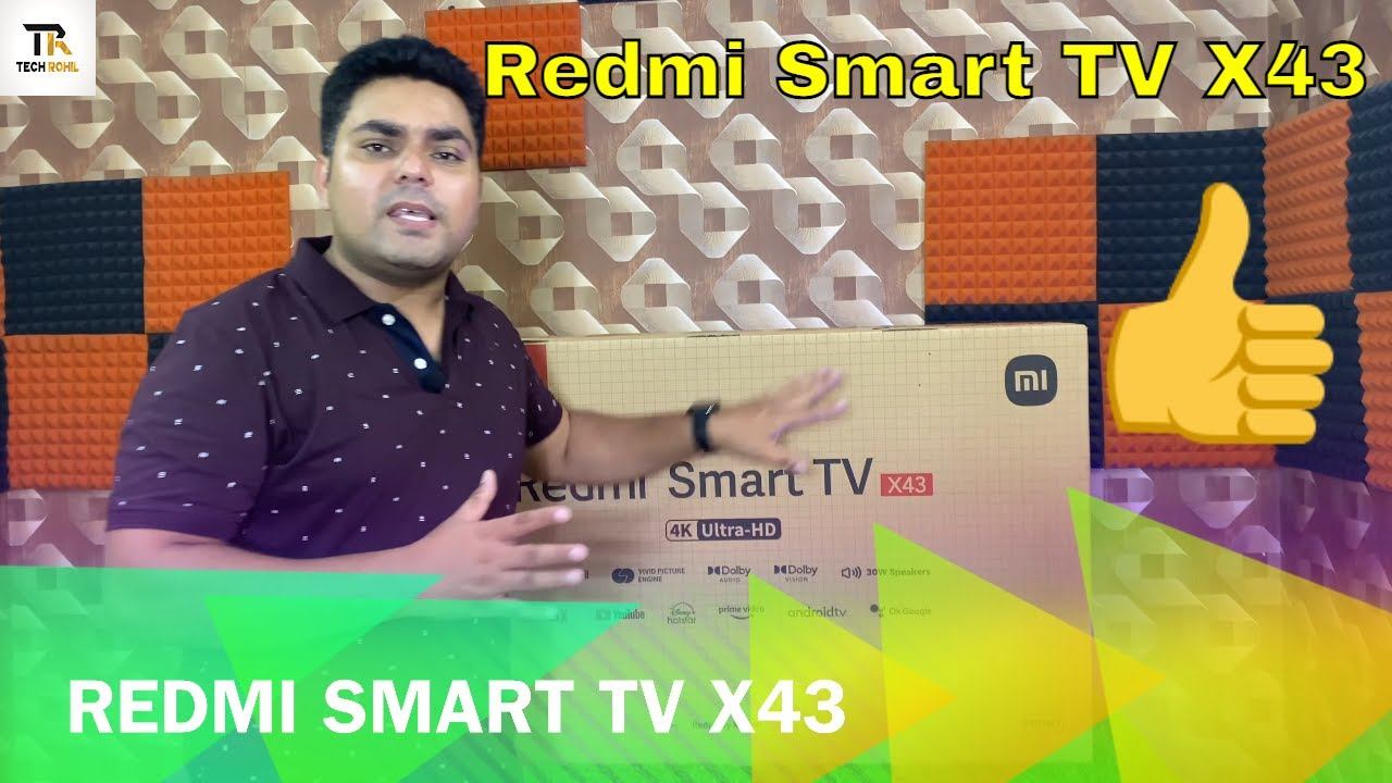 Redmi Smart TV X43 💥 - 🔥🔥 4K Ultra-HD Unboxing & Review 😊😊 | Best 4k Ultra HD 43 inch Smart Tv | смотреть онлайн