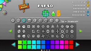 Как получить все шары в Geometry dash.