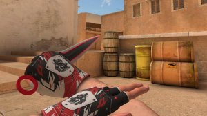 Kunai Reaper & Gloves Templar, M4A1 Paladin | Кунай Рипер с перчатками Темплар (Standoff 2)