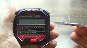 Тестер розеток GVDA GD105B