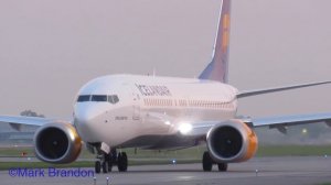 Icelandair Boeing 737-8 MAX (B38M) landing & departing Montreal (YUL/CYUL)