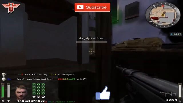 Wolfenstein Enemy Territory Gameplay  A classic map  Goldrush 