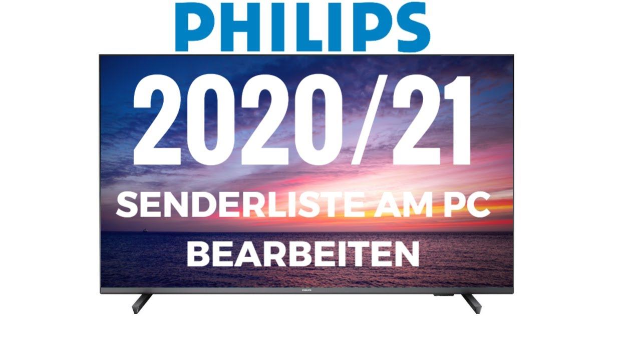 Philips TV Senderliste am PC Editieren 2020 2021 смотреть онлайн