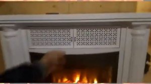 Каминокомплект Lorans (белый дуб) с очагом FireField 25 S IR от Real Flame