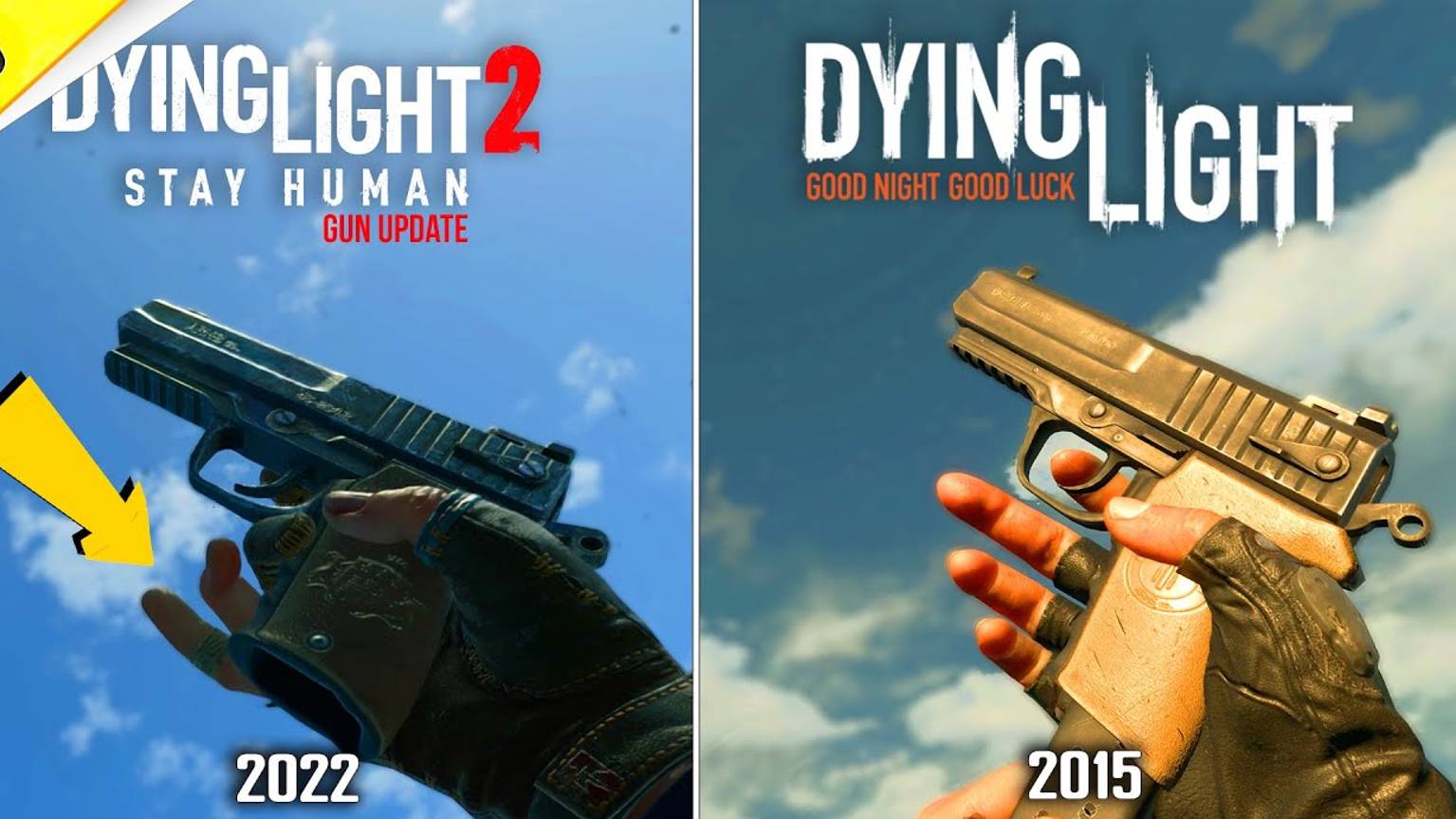 Dying Light 2 vs Dying Light  Сравнение деталей и физики