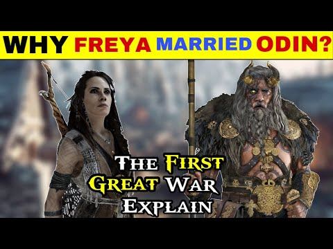 God of War; The First Great War Explain in Hindi | Why Freya Married Odin? #sanjaylive смотреть онлайн