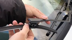 Снятие и установки дворников  VALEO - SWF на KAPTUR, DUSTER, TERRANO, BMW X2 с креплением VATL5.1