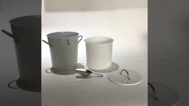 Silver Metal Galvanized Double Walled Ice Bucket Set With Lid And Scoop смотреть онлайн