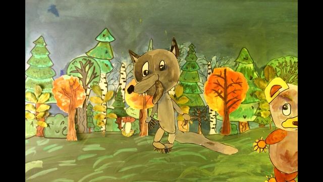 "Осенний дождик" - Мультстудия «Рябинушка» ДОУ №300 г. Новосибирск