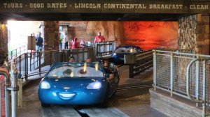 Radiator Springs Racers (full ride) HD POV at Disneyland's Cars Land