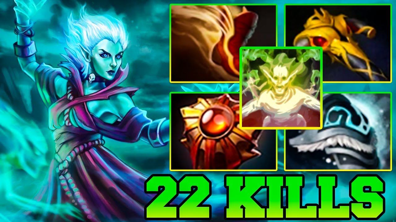 22 Kills Death Prophet !! Death Prophet Dota 2 Mid Carry 7.35 Pro Gameplay Build смотреть онлайн