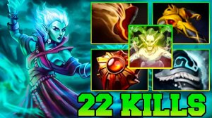 22 Kills Death Prophet !! Death Prophet Dota 2 Mid Carry 7.35 Pro Gameplay Build