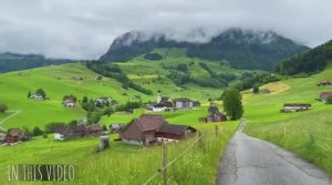 Швейцария Пешеходная экскурсия по красивой сельской местности Швейцарии Очаровательный Аппенцеллерла