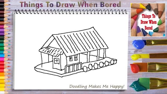 How To Draw A Boat House Easy Step By Step смотреть онлайн