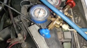 Ремонт кондиционера opel Omega B.