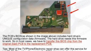 WD20EZAZ WD HDD PCB Repair 2060-800077-003