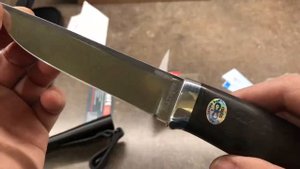 Нож "Следопыт" граб 100Х13М от Златоуст АиР