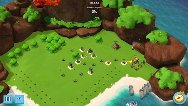 Boom Beach-Штаб Хаммермана 25 уровень  Hammerman's HQ LVL 25!