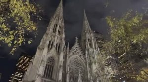 Праздничная рождественская прогулка по Нью-Йорку на 5-й и 6-й авеню