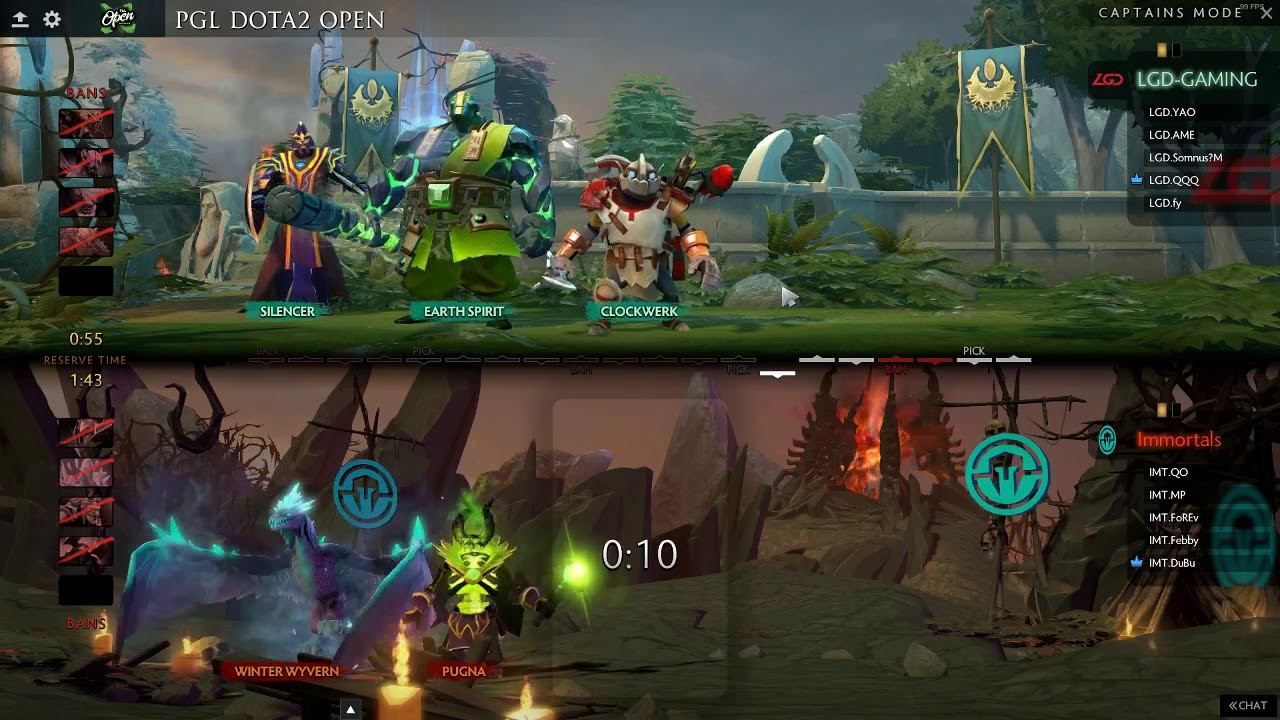 LGD vs Immortal Game 3 - PGL (Draft Analysis) смотреть онлайн