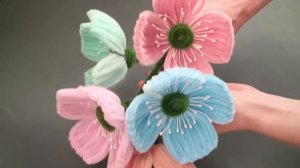 💥20 ИДЕЙ💥 из СИНЕЛЬНОЙ ПРОВОЛОКИ💥 Цветы