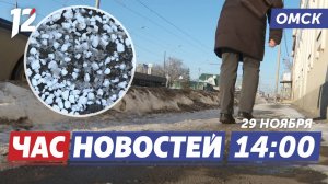 Жалобы на противогололёдную смесь / Густой туман / Праздник красоты. Новости Омска