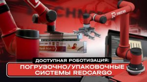 Доступная роботизация: Погрузочно/упаковочные системы REDCARGO