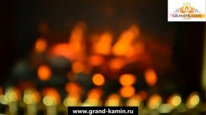 Atherton / золото / Гранд-Камин / Dimplex / Электрический паровой камин / 3D очаг / Камин в квартиру