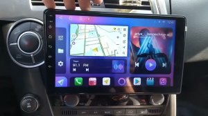 SSANGYONG KYRON магнитола UNISON экран 9* 6/128Гб 8-Ядер. Установка и обзор работы