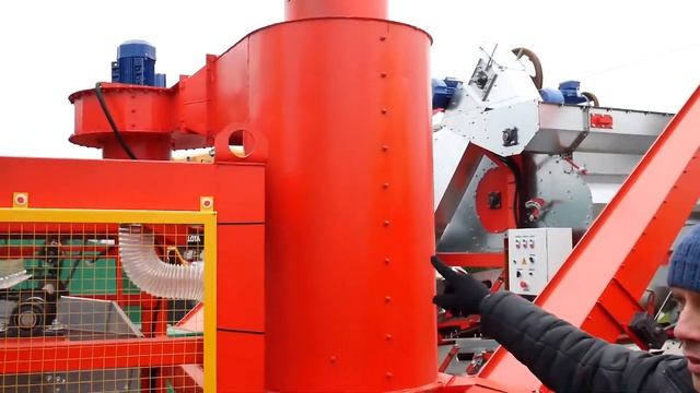 Новинка! Пылеуловитель "ЦИКЛОН" + ЗСК-70 на выставке ЮгАгро 2019 Зерноочистка смотреть онлайн