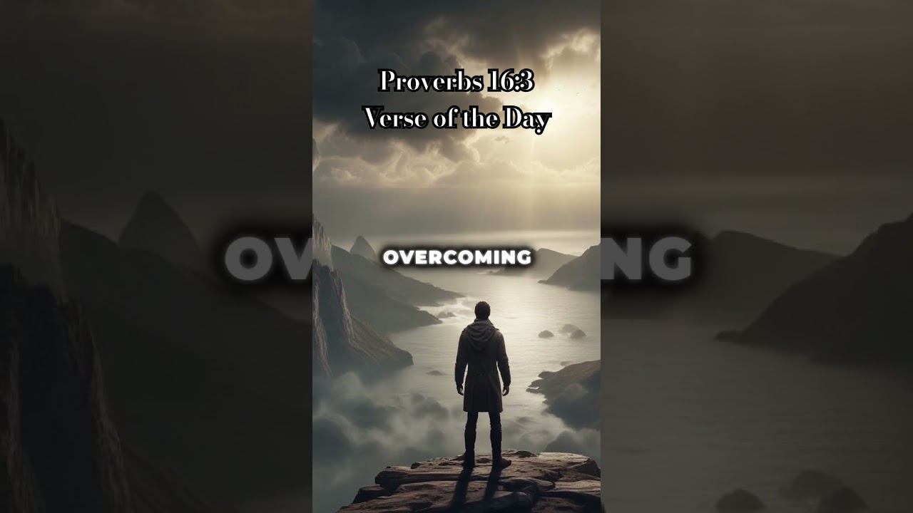 Proverbs 16:3| Verse of the Day #inspiration #bible #bibleverse