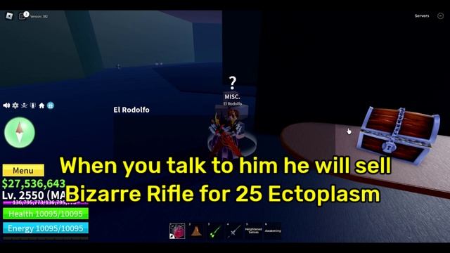 What Does El Rodolfo Do In Blox Fruits (2024) | El Rodolfo NPC Location