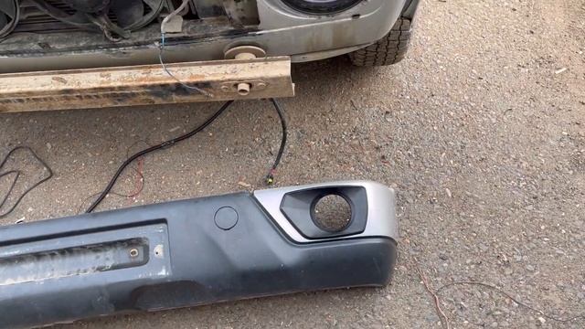 ПТФ НА НИВУ в штатный бампер | Светодиодные фары на ниву смотреть онлайн