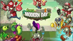 Растения против зомби 2/Plants vs Zombies 2 : Modern Day день 26-27