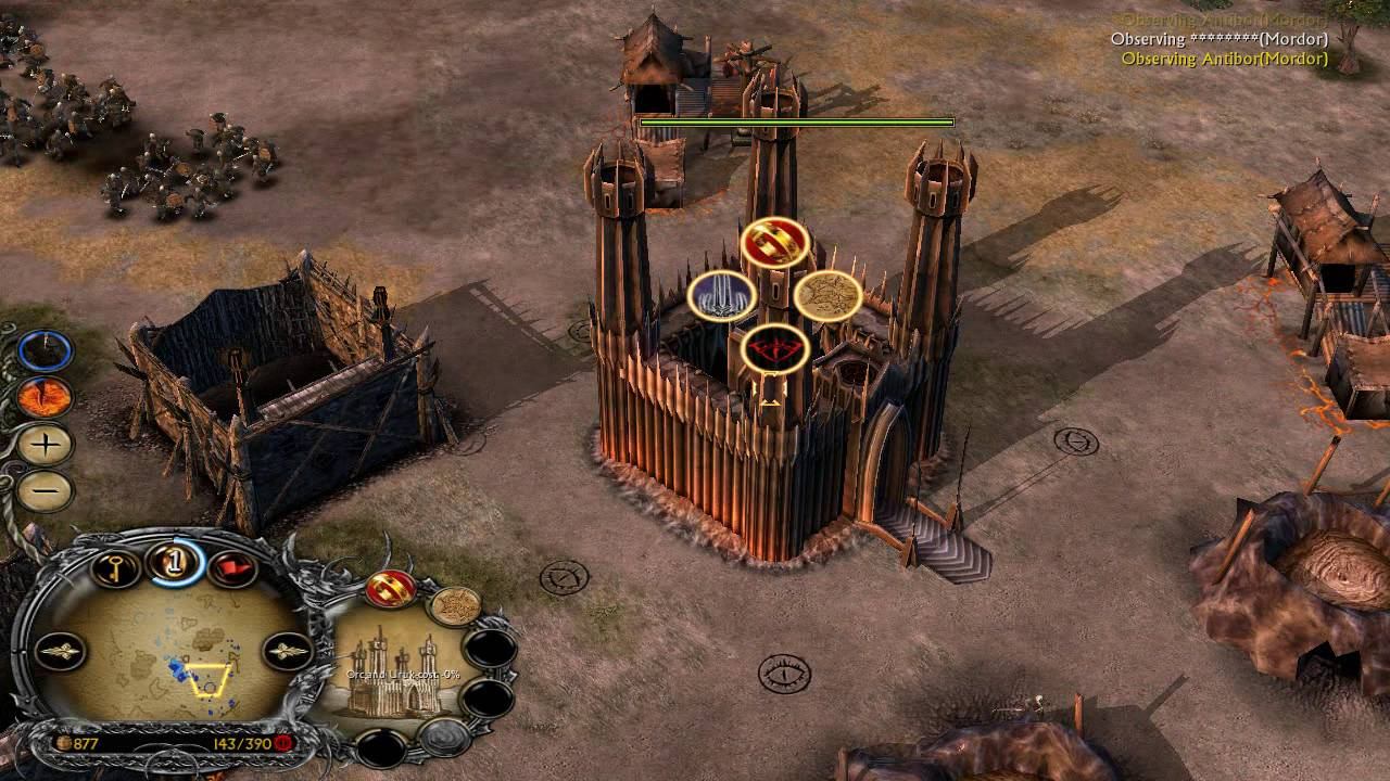 BFME 2 Edain mod 3.8.1 Antibor vs Mr.Dot смотреть онлайн