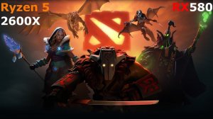 Dota 2 | Ryzen 5 2600X + RX 580 8GB MK2 OC | Max Settings 1080p