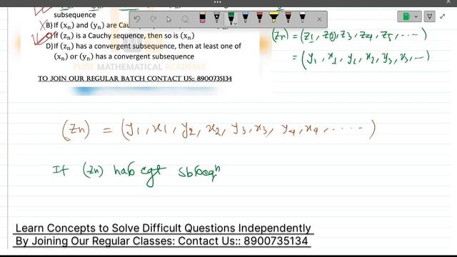 Important Question for CSIR NET Exam | Real Analysis | H.C.U Entrance Exam Solution | By Sudip Kuma