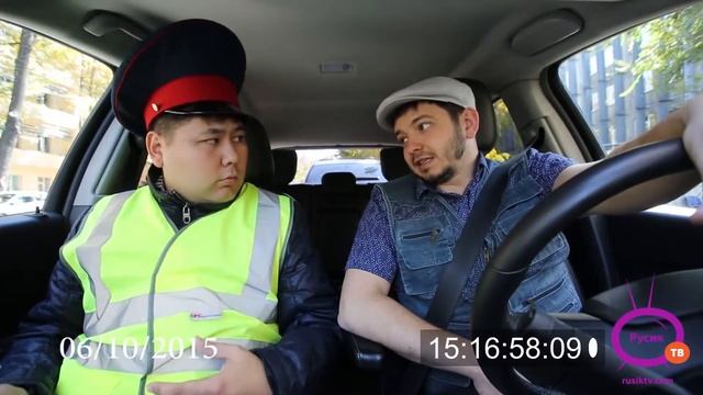 Таксист Русик Экзамен ГАИшника Exam Policeman смотреть онлайн