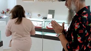 Ювелирный салон МОНАРХ г. Воскресенск подарил Грибабасу КОЛЬЦО | #Грибабас