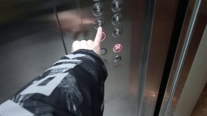 (w/ Sanek Tv) 2 Лифта КМЗ 1996 г. с мод. кабиной и Новый Лифт SJEC @ Сумской пр-д, 8 кор. 3