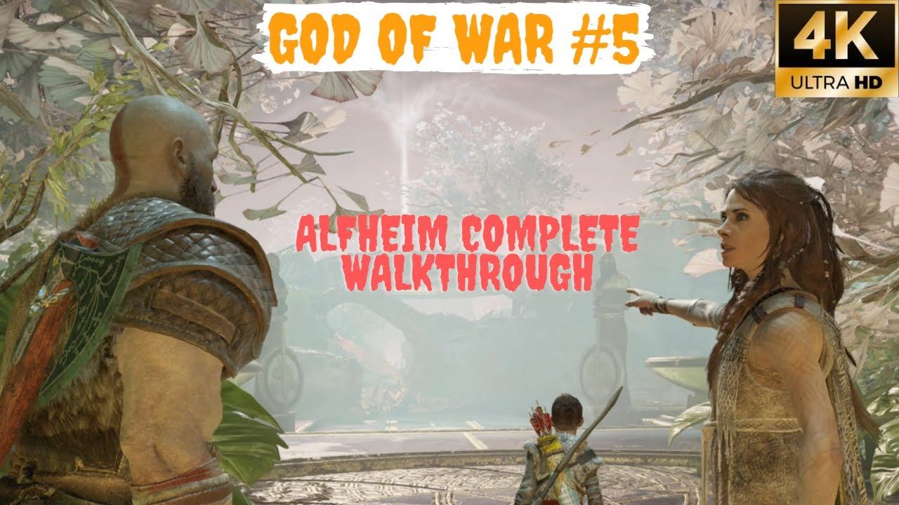 GOD OF WAR - ALFHEIM COMPLETE WALKTHROUGH | GAMEPLAY #5 смотреть онлайн