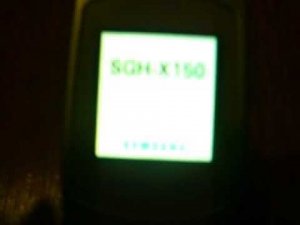 Samsung SGH-X150 Low Battery/Insert SIM Card