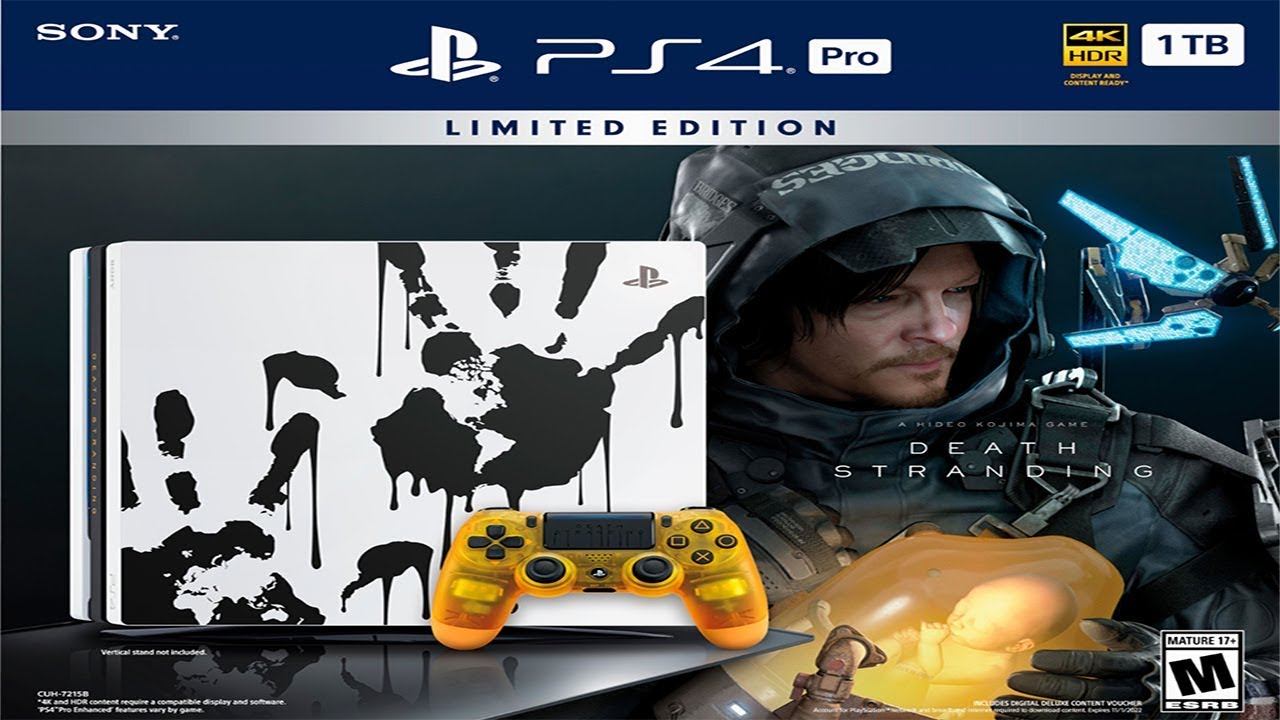 UNBOXING DEATH STRANDING LIMITED EDITION PS4 PRO BUNDLE! смотреть онлайн