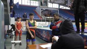 Взвешивание борцов до 65 кг, Дагестан 2023, до 21 года, 2ч.