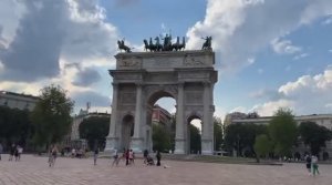 Милан, Италия Пешая экскурсия