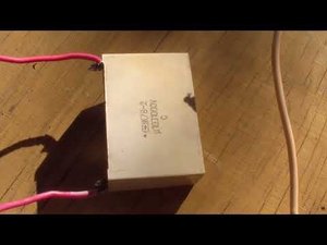 Добавляем конденсатор в схему высоковольтного генератора на одном транзисторе