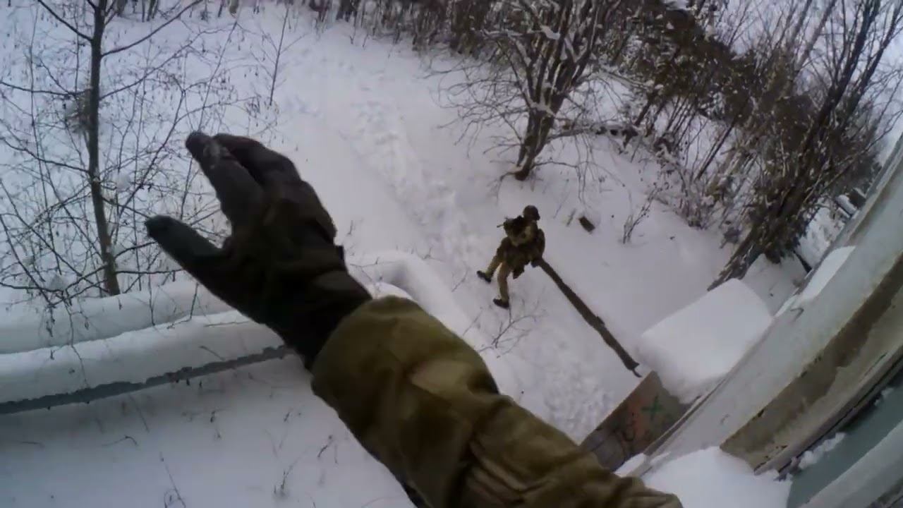 Штурм-С зимний выезд наблюдение с неба